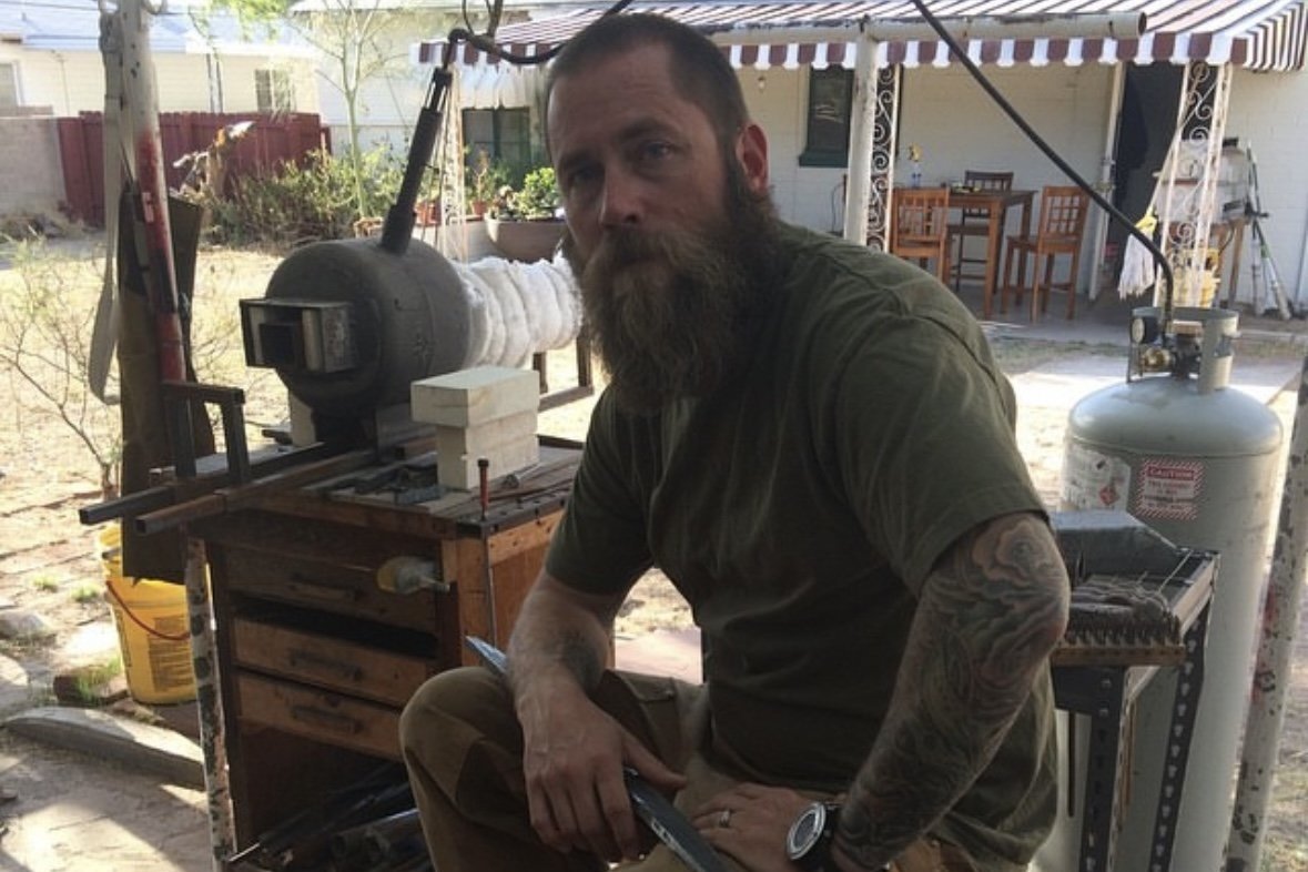 Come Do Some Desert Metal Crafting with Bladesmith Rich Greenwood
